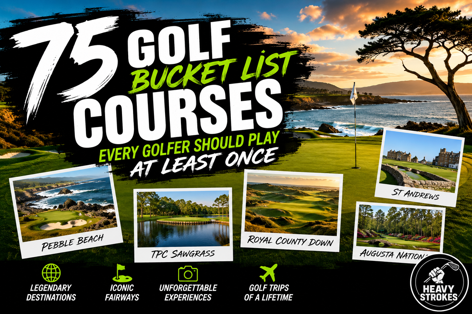 75 Golf Bucket List Courses Every Golfer Should Play at Least Once