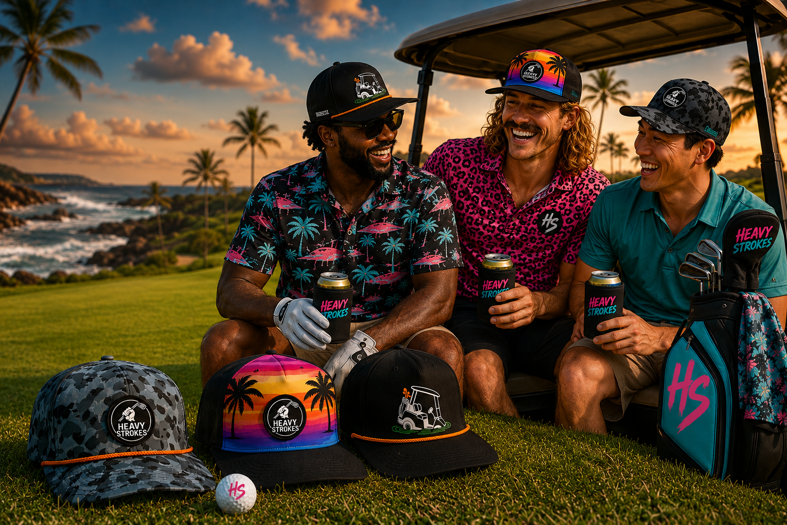 Heavy Strokes Golf Apparel Has Arrived: It's Time to Change the Game