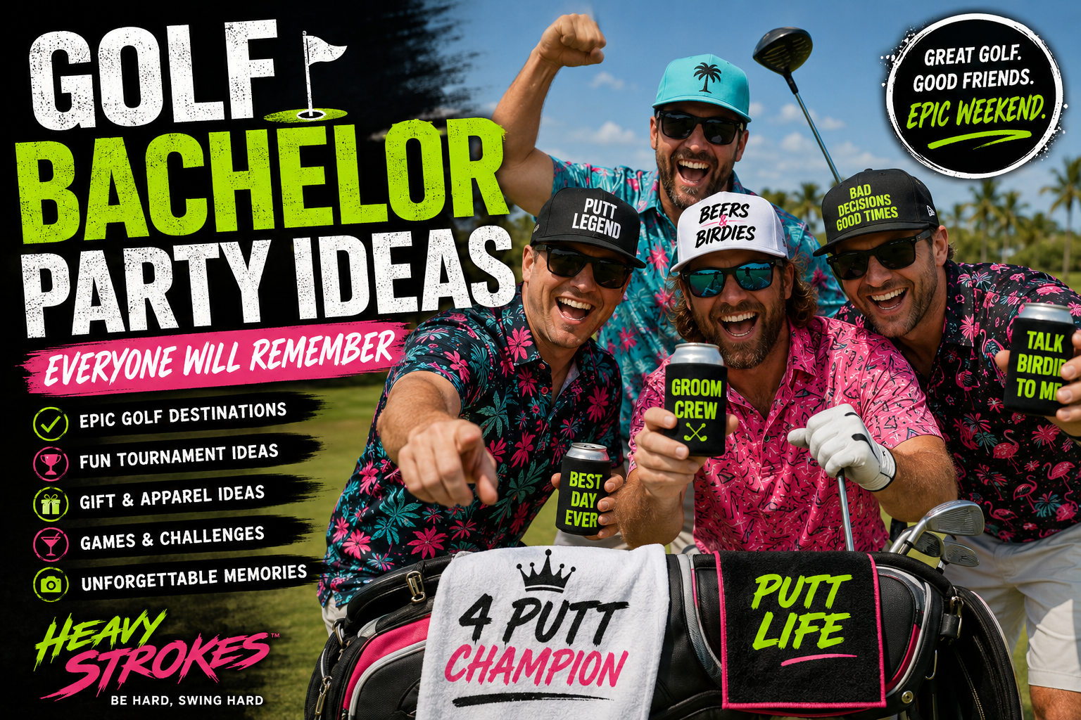 Golf Bachelor Party Ideas Everyone Will Remember