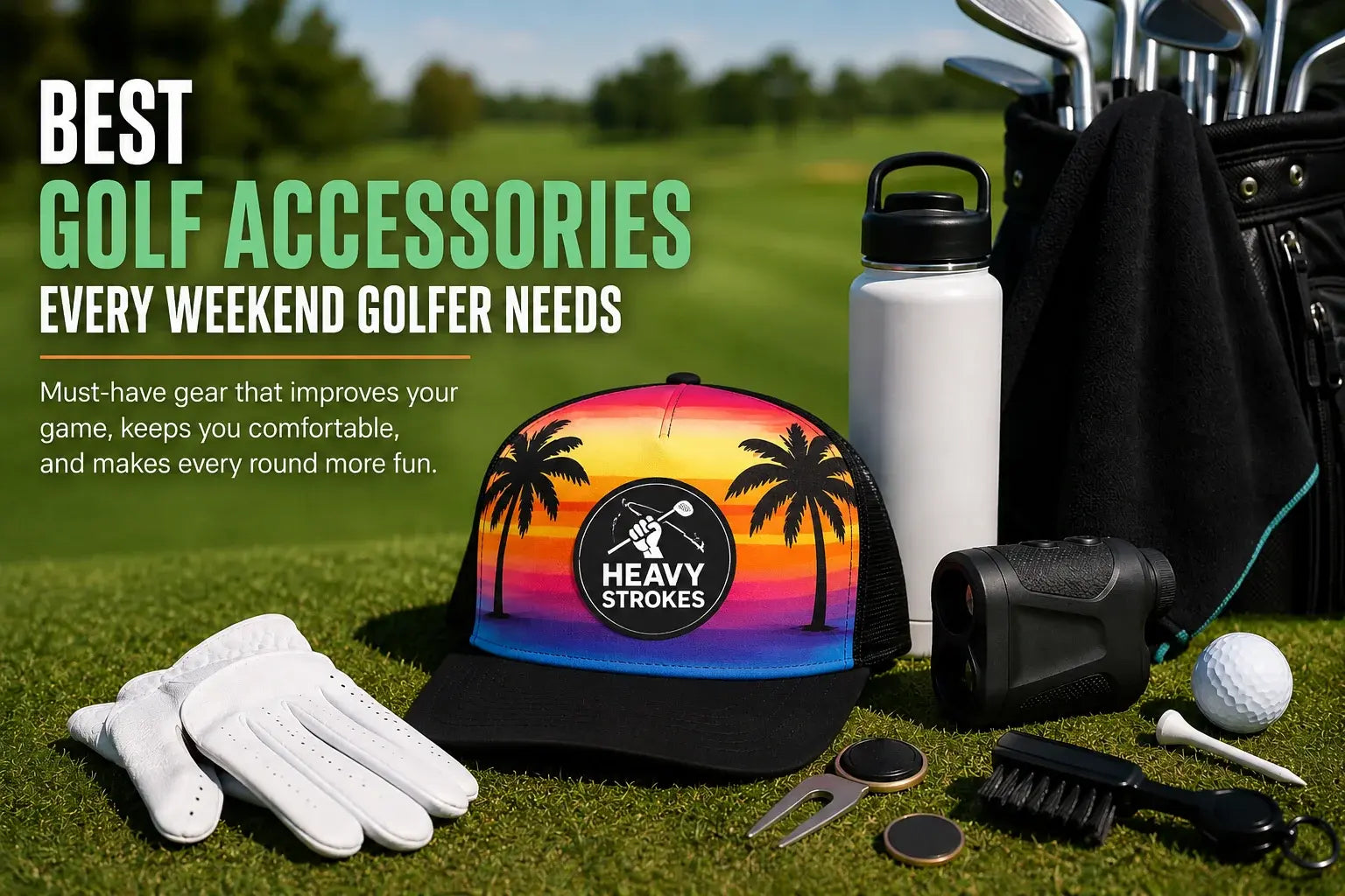 Essential golf accessories for golfers
