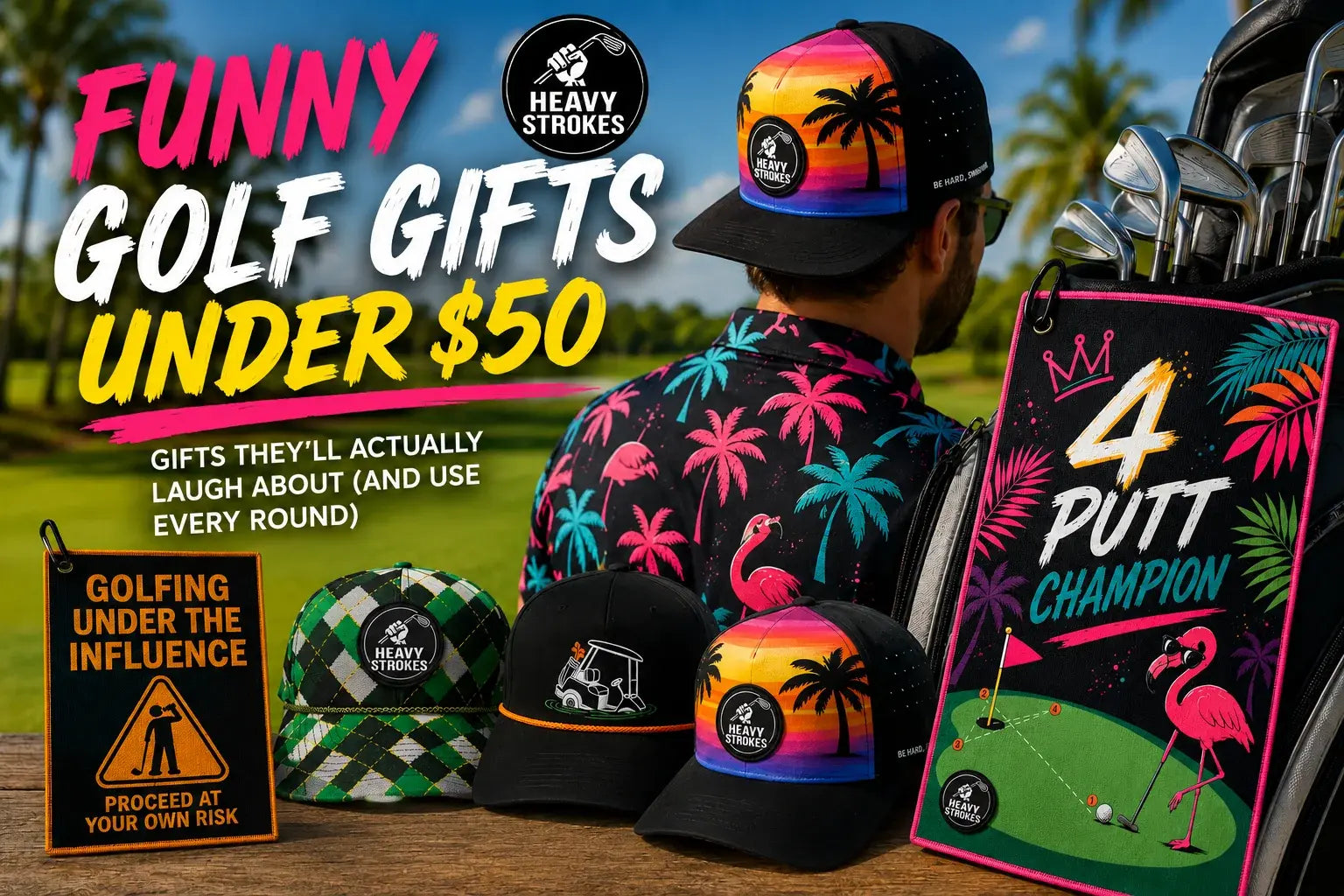 Funny golf gifts under $50