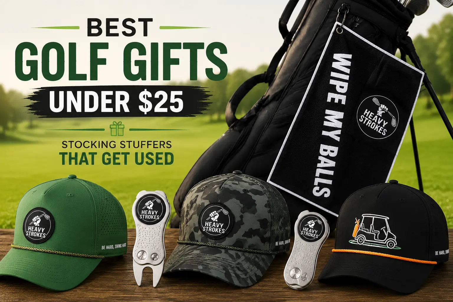golf stocking stuffers, cheap golf stocking stuffers