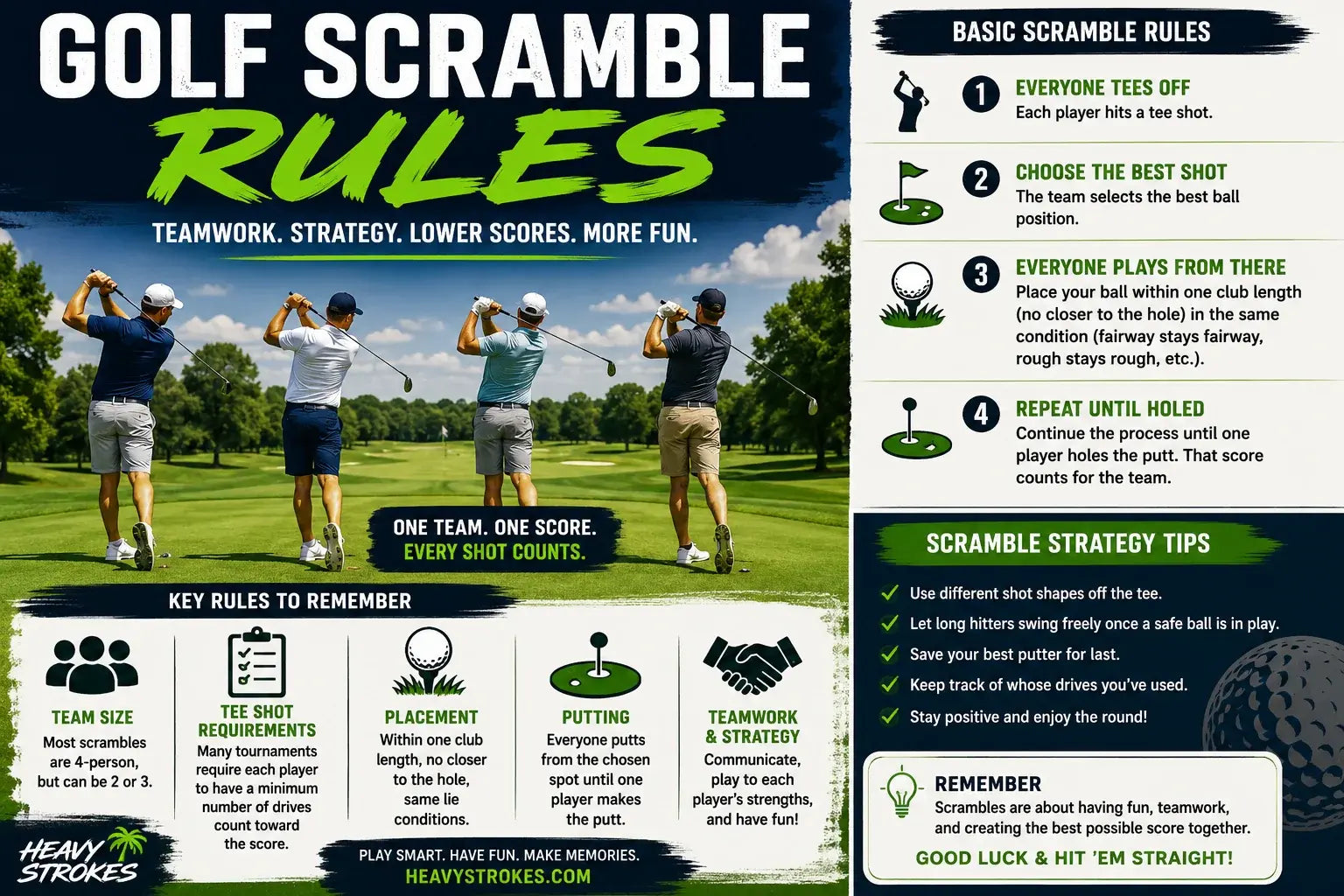 Golf Scramble Rules