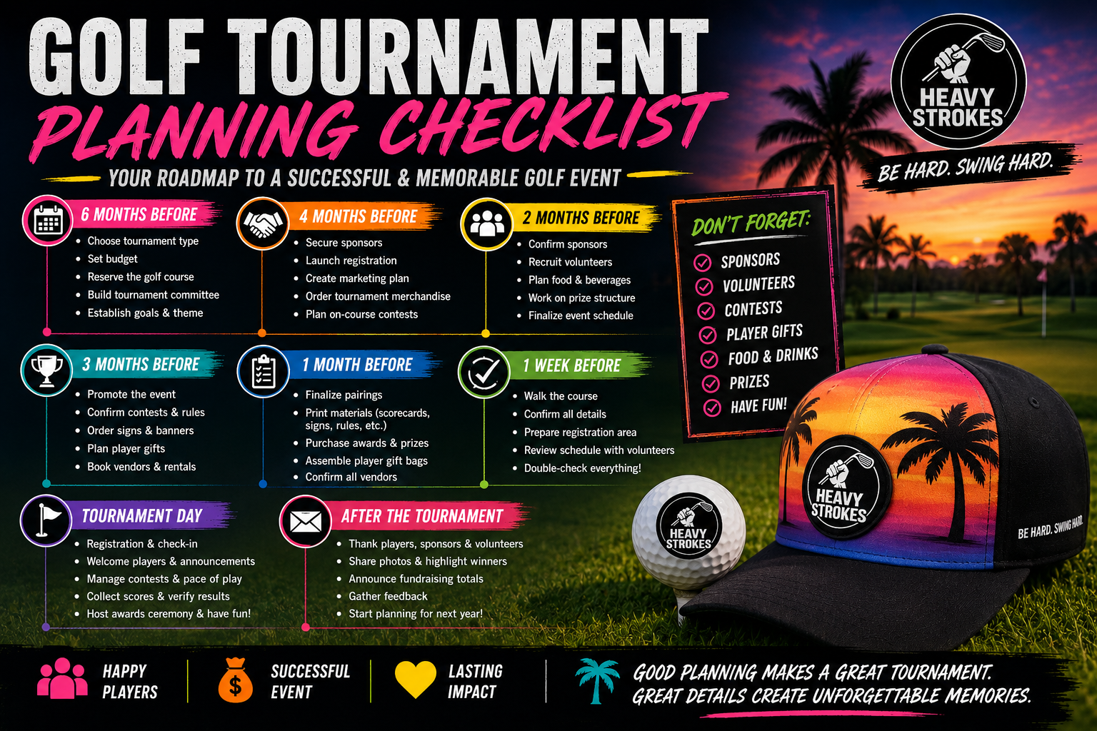 Golf Tournament Planning Checklist: The Ultimate Guide to Hosting a Successful Golf Event