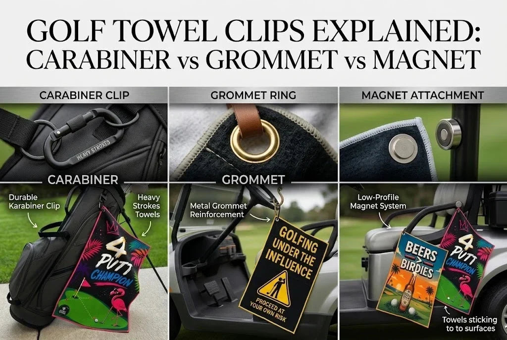 Golf Towel Clips type