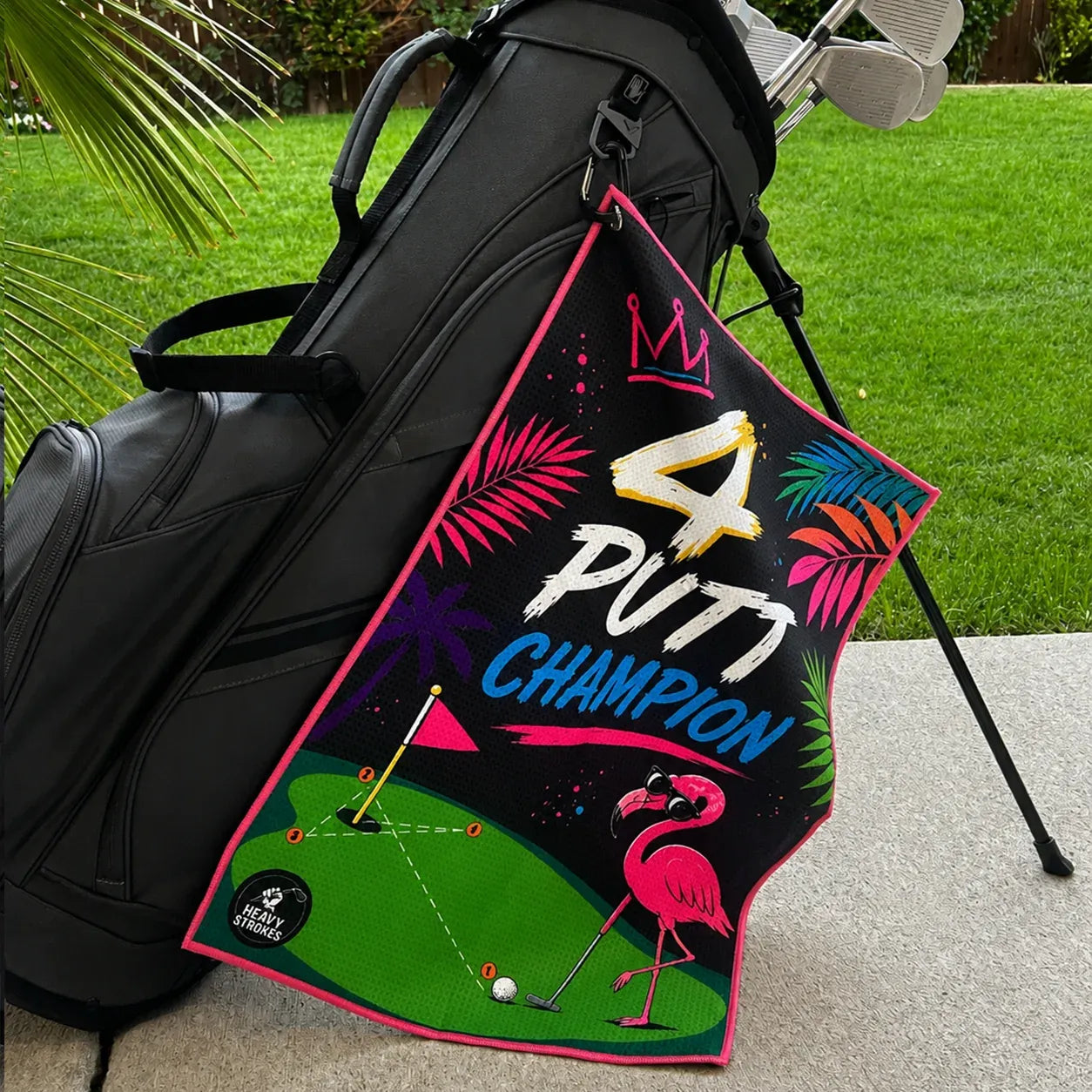 4-putt-champion-funny-golf-towel-carabiner-clip