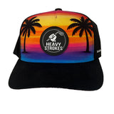 balls-in-the-palms-golf-hat-front-sunset-palm-tree-design