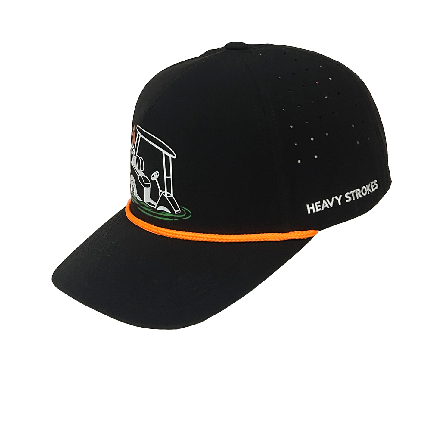 The "Cart Path Casualty" Golf Hat