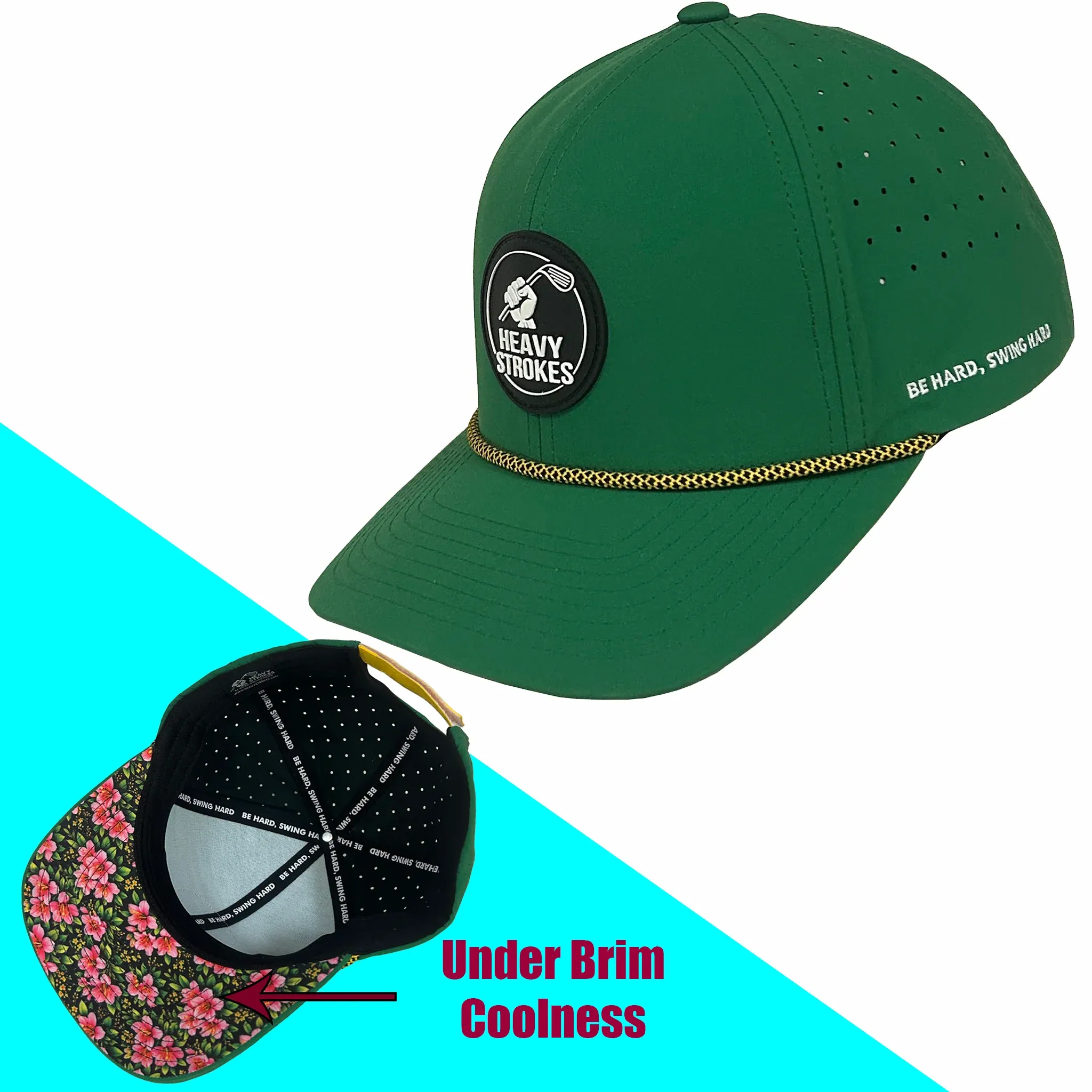 green-jacket-reject-golf-hat-for-men-all-angles